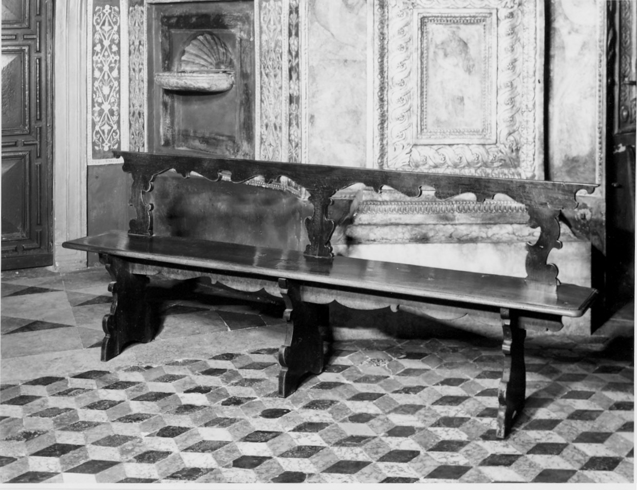 panca - bottega italiana (sec. XVIII)