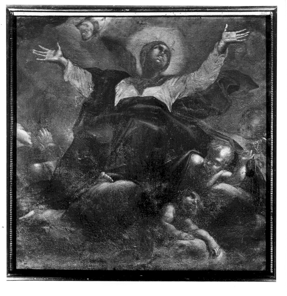 assunzione della Madonna (dipinto, opera isolata) - ambito lombardo (sec. XVII)