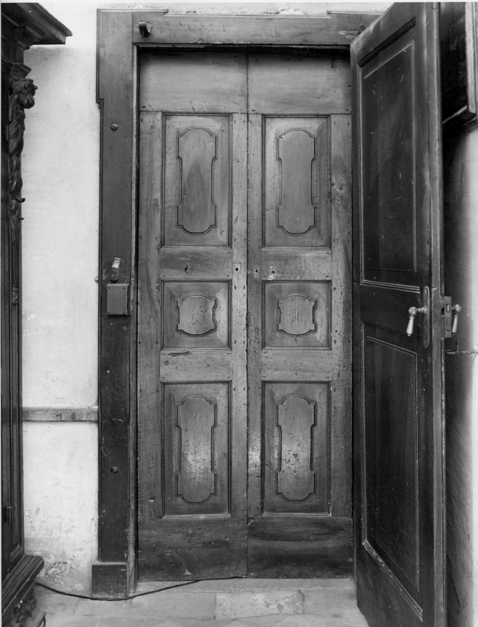 porta - a due battenti, opera isolata - bottega italiana (sec. XVIII)