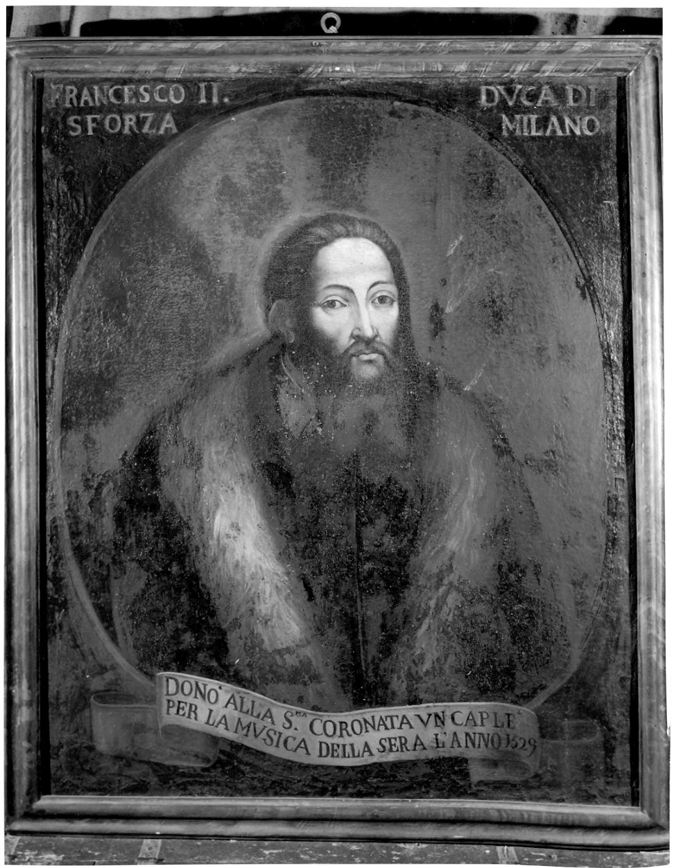 ritratto di Francesco Sforza (dipinto) - ambito lombardo (sec. XVI)