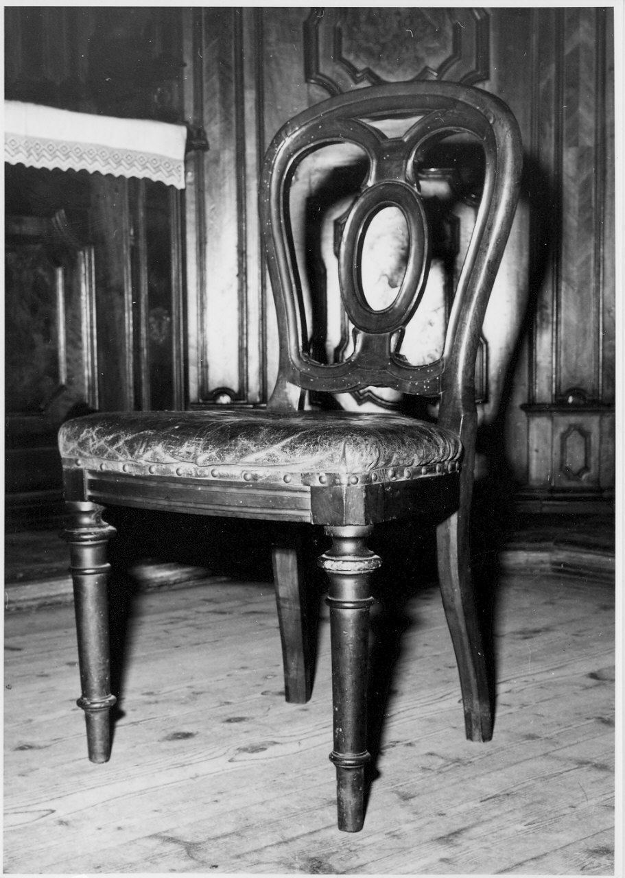 sedia - bottega lombarda (sec. XIX)