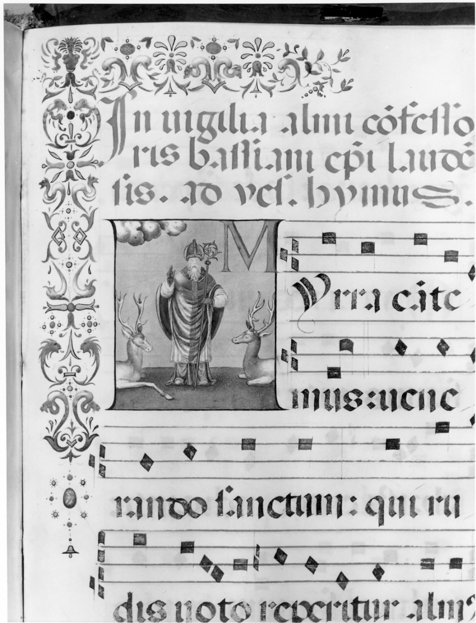 miniatura di Giovanni da Pandino, fra' (attribuito) (sec. XVI)