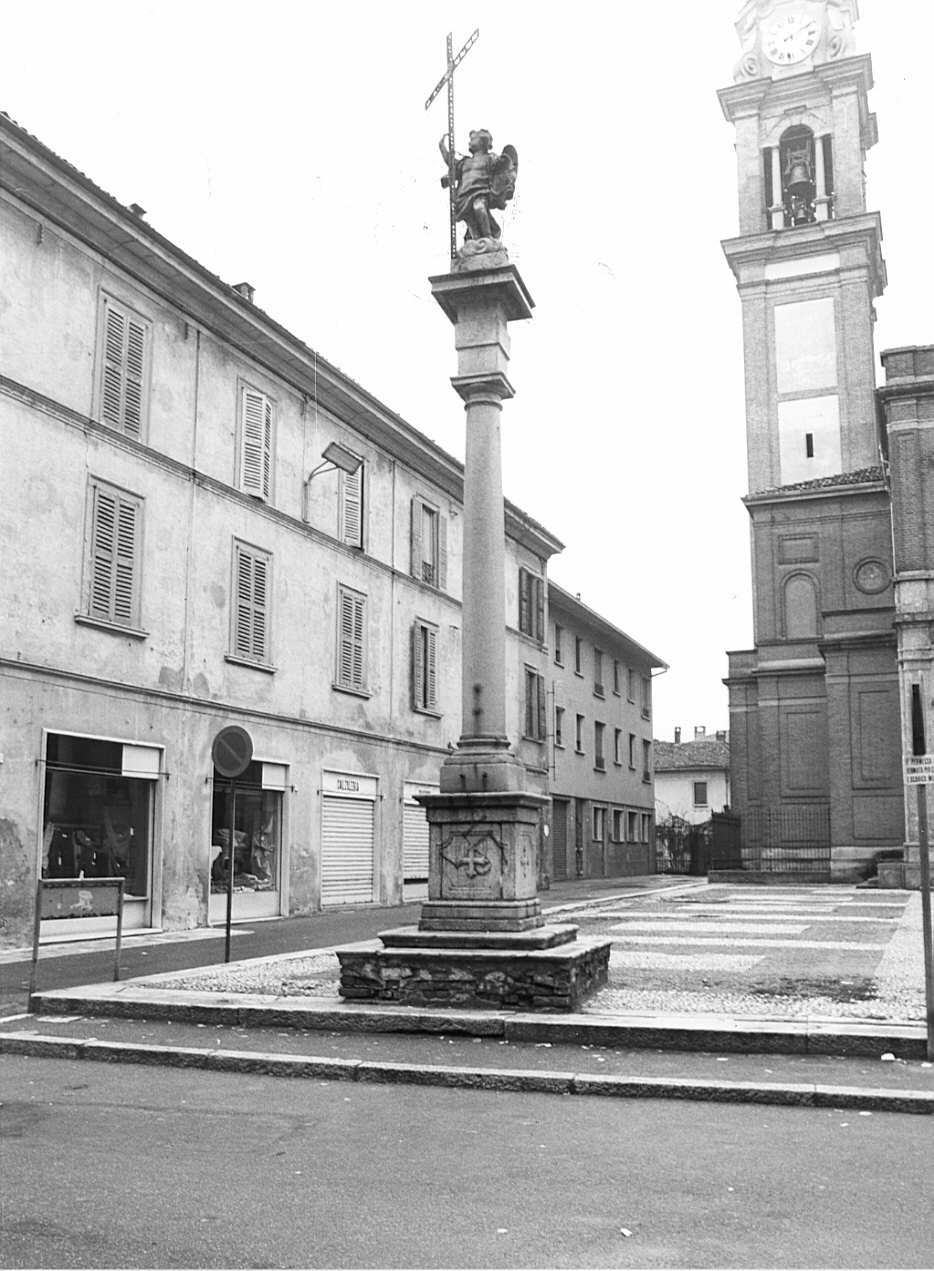 colonna, opera isolata - bottega Italia settentrionale (sec. XVIII, sec. XX)