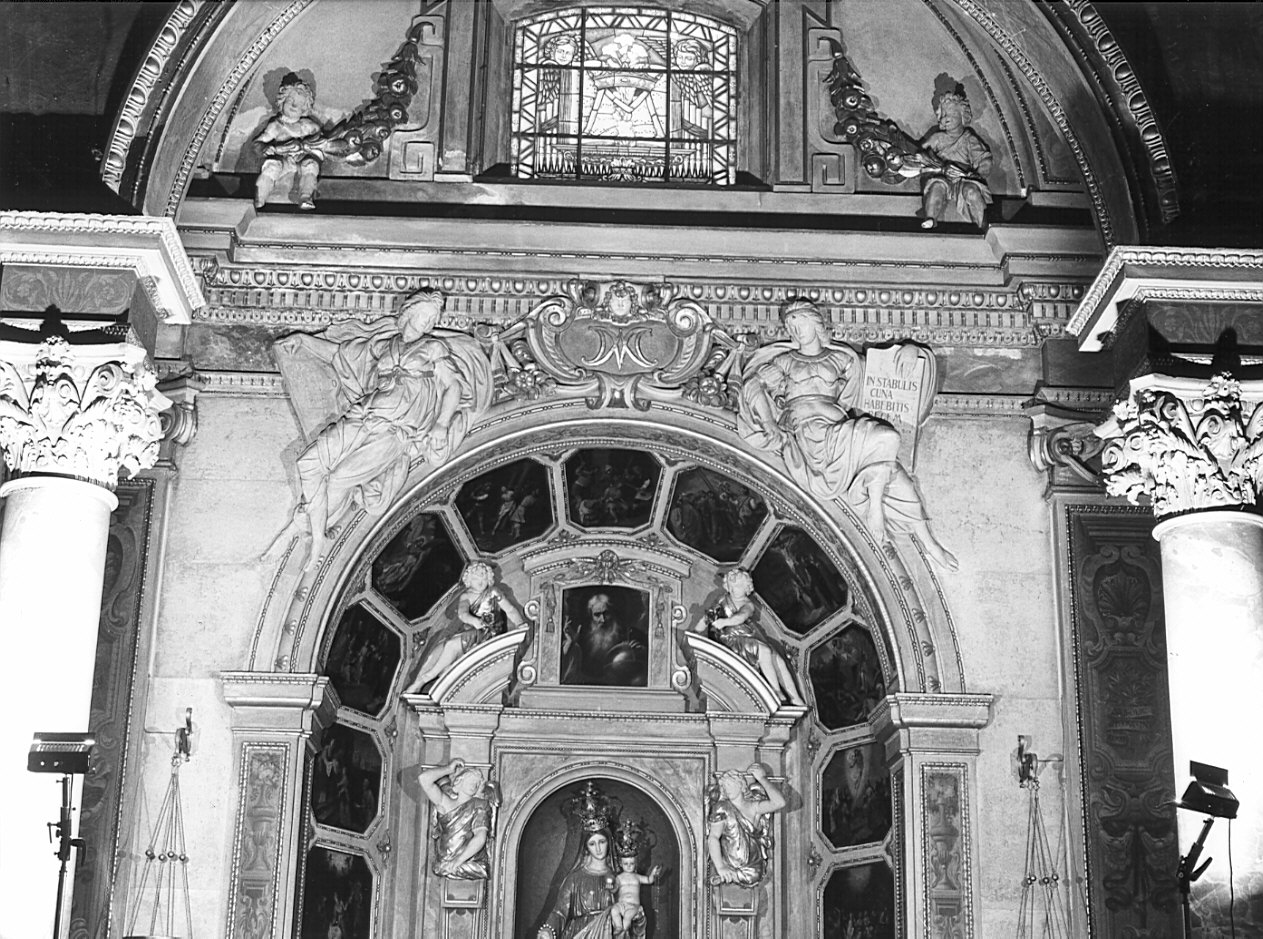 decorazione plastica, complesso decorativo - bottega Italia settentrionale (prima metà sec. XVII)