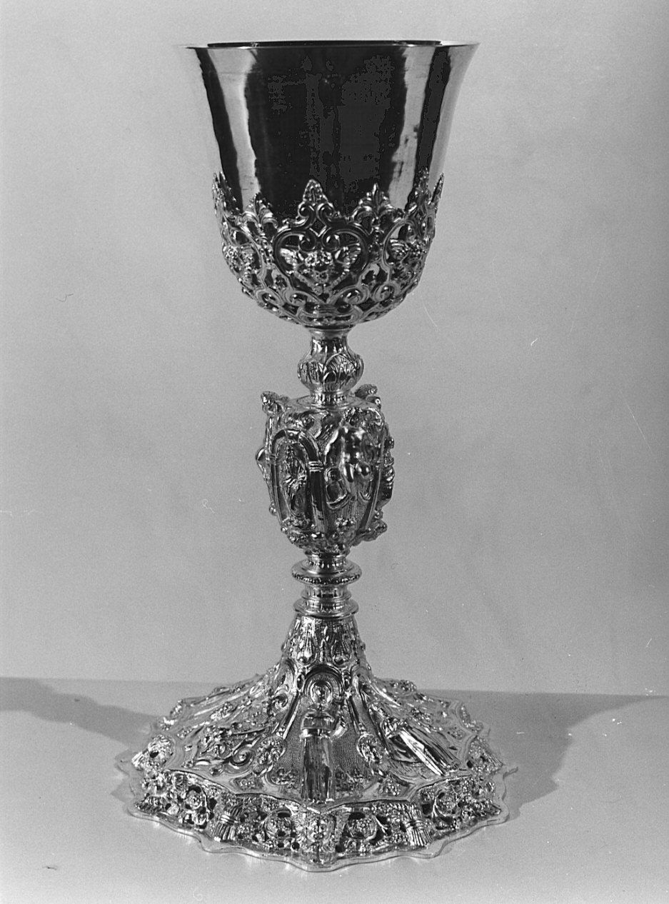 calice, opera isolata - bottega Italia settentrionale (sec. XIX)