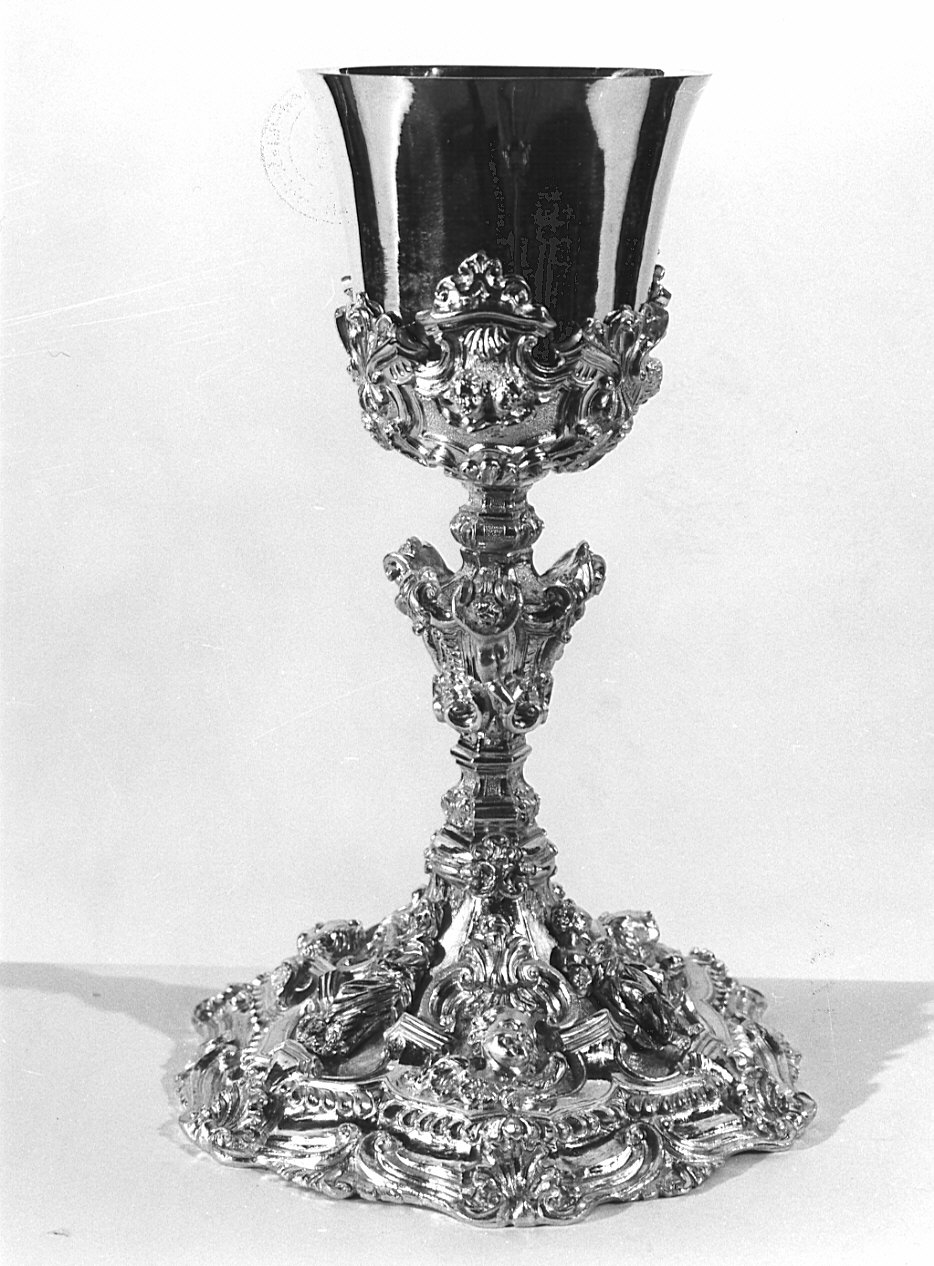 calice, opera isolata - bottega Italia settentrionale (sec. XVIII)