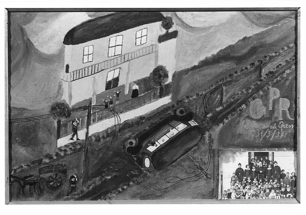 incidente stradale (ex voto, opera isolata) - ambito italiano (sec. XX)