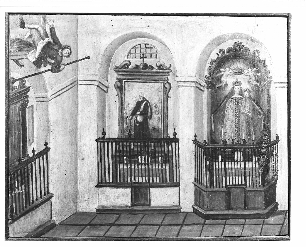 evento miracoloso (ex voto, opera isolata) - ambito italiano (fine sec. XVIII)