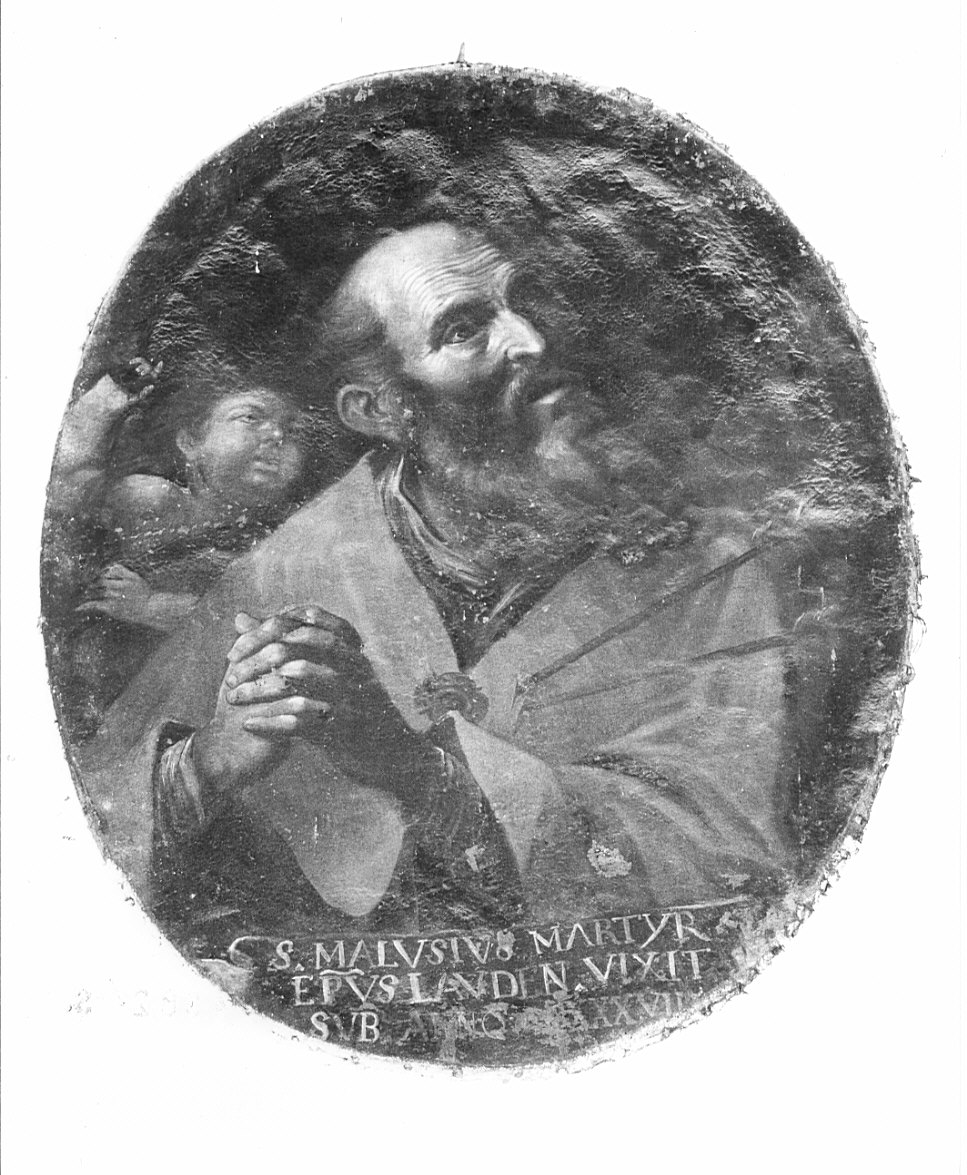 San Malusio (dipinto, opera isolata) - ambito lombardo (seconda metà sec. XVIII)