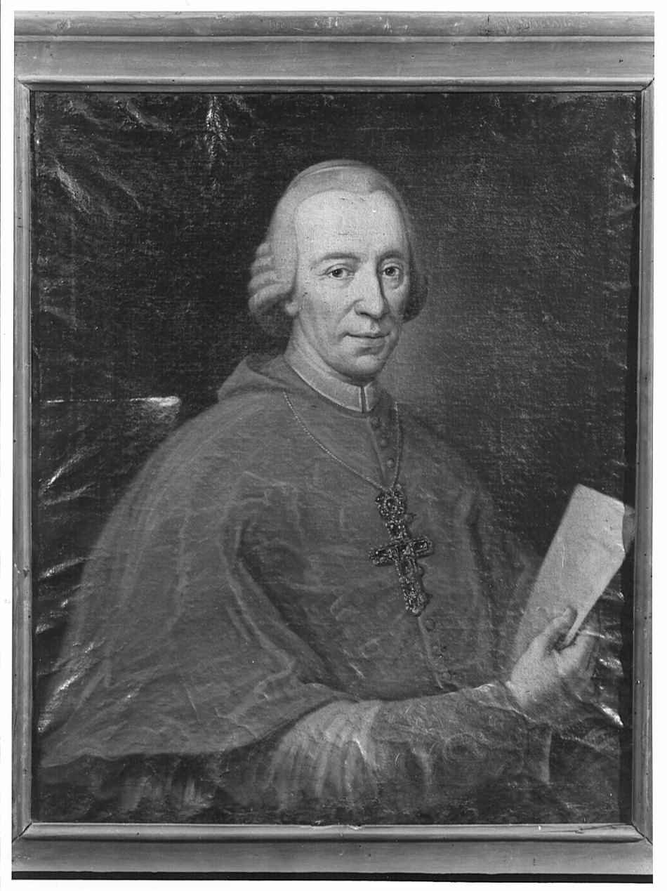 Ritratto di cardinale (dipinto, opera isolata) - ambito lombardo (seconda metà sec. XVIII)