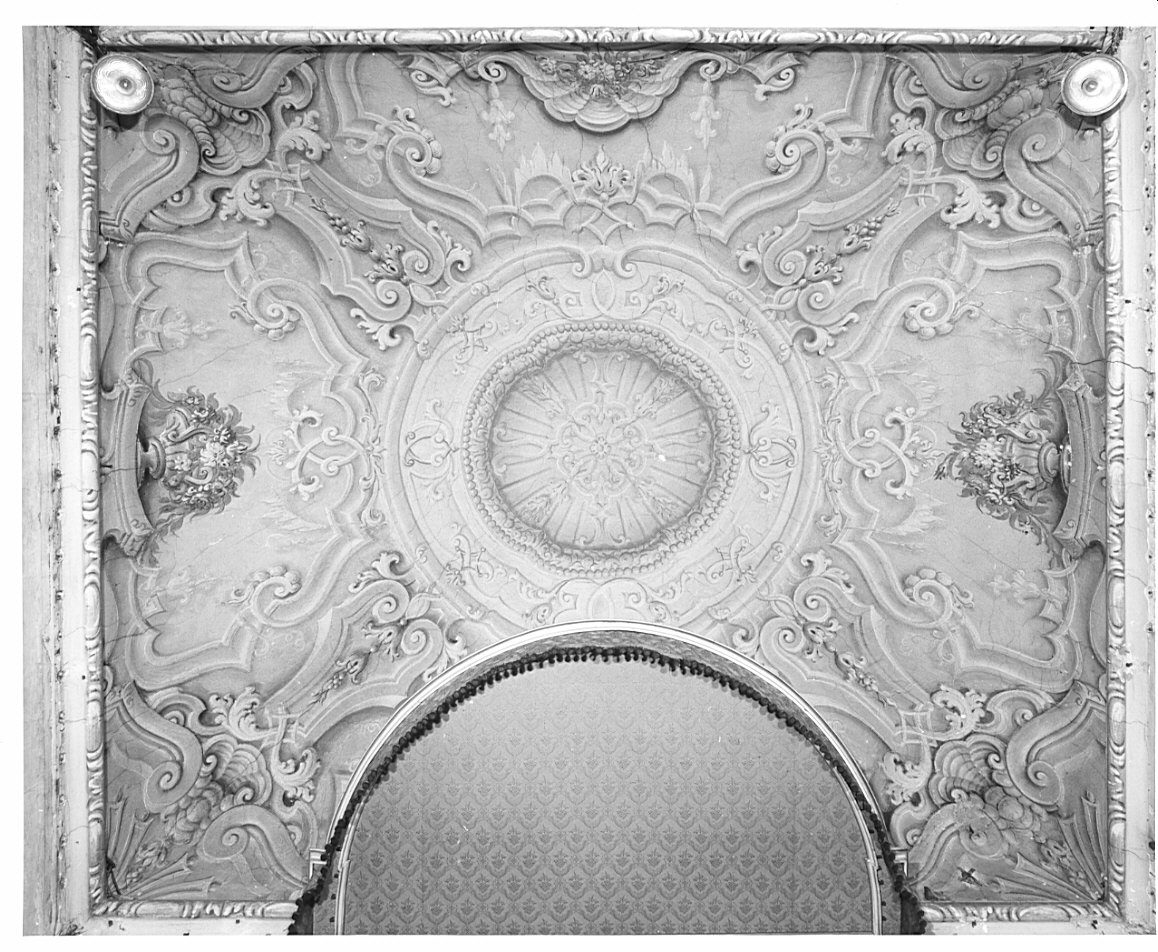 architettura illusionistica (decorazione pittorica, opera isolata) - ambito lombardo (secondo quarto sec. XVIII)