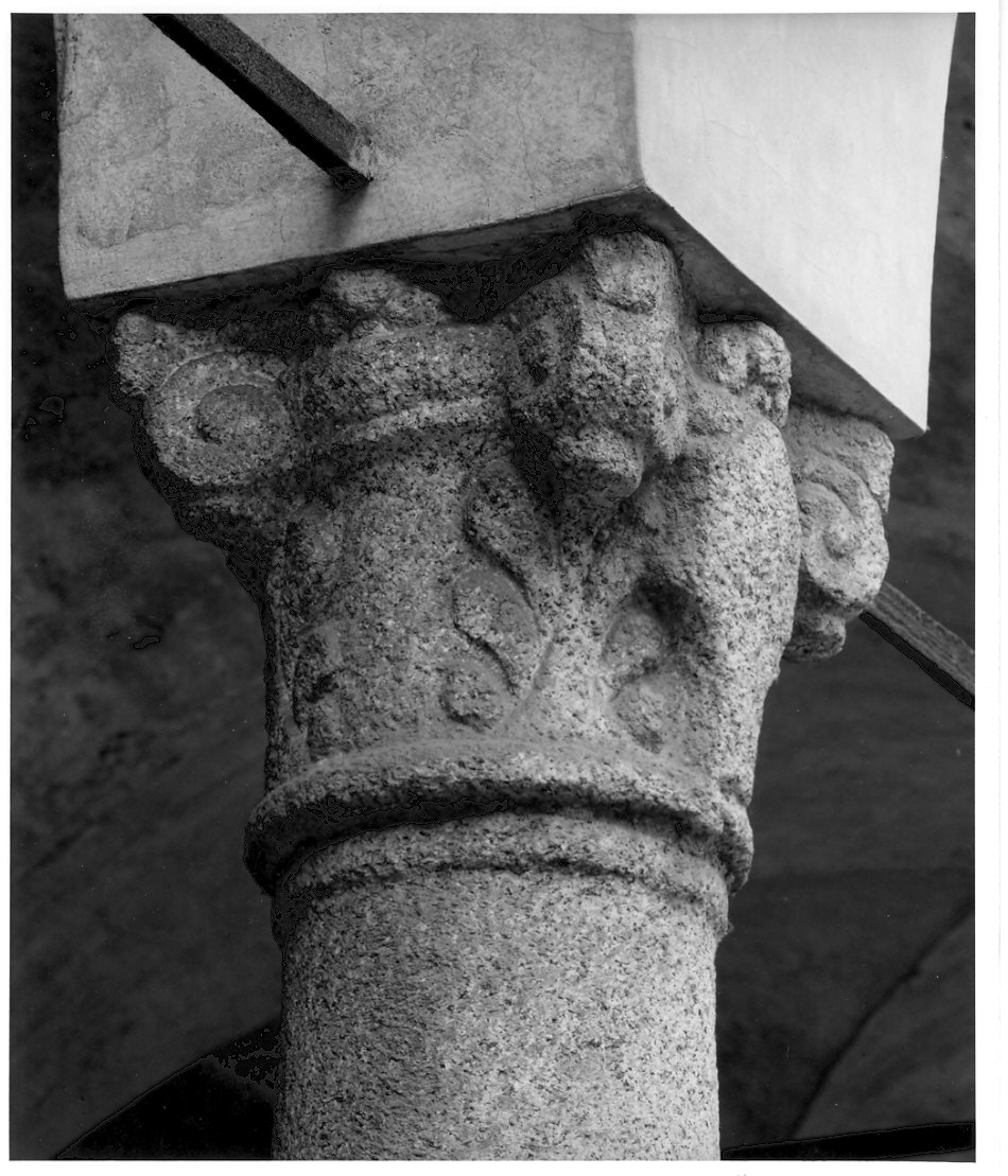 capitello, coppia - ambito lombardo (sec. XV)