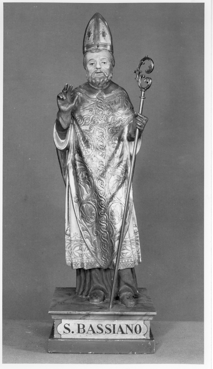 San Bassiano (statua, opera isolata) - bottega lombarda (prima metà sec. XVI)
