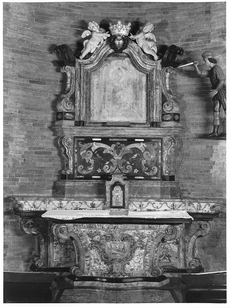 altare, complesso decorativo - bottega lombarda (sec. XVIII)