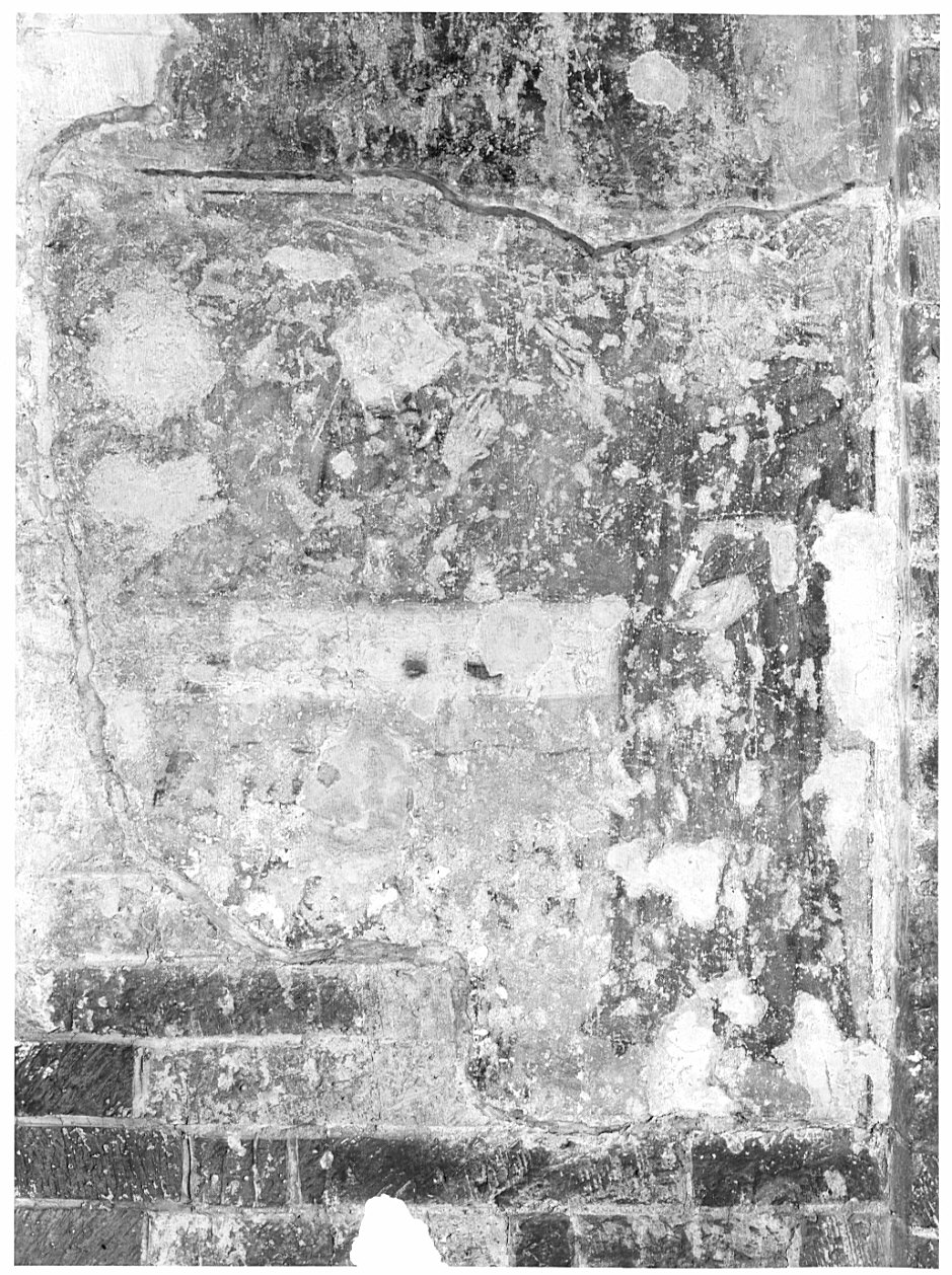 Santo monaco (dipinto, frammento) - ambito lombardo (prima metà sec. XV)