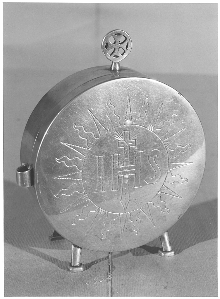 teca eucaristica, opera isolata - bottega italiana (sec. XX)