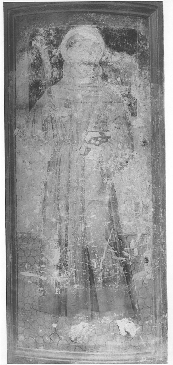 San Francesco d'Assisi (dipinto, opera isolata) - ambito lombardo (prima metà sec. XIV)