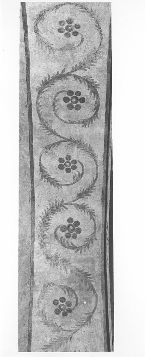 fiori (decorazione pittorica, opera isolata) - ambito lombardo (seconda metà sec. XIV)