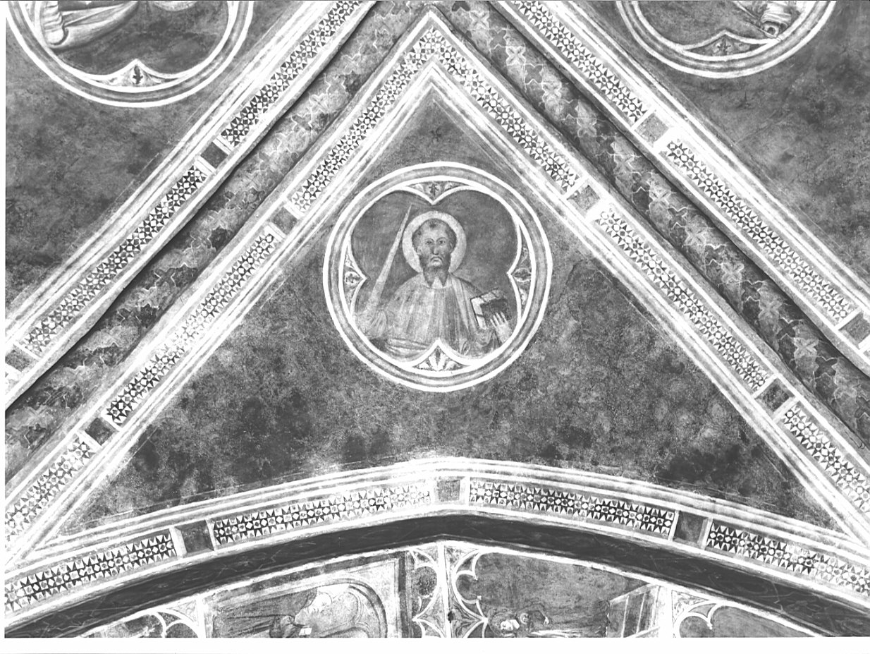 santi (decorazione pittorica, opera isolata) - ambito lombardo (sec. XV)