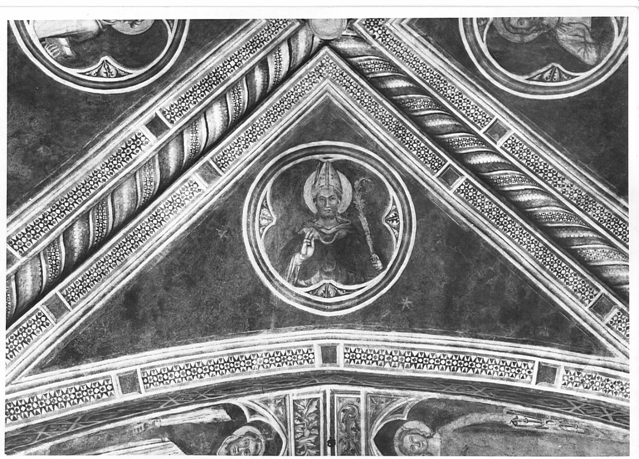 santi (decorazione pittorica, opera isolata) - ambito lombardo (sec. XV)