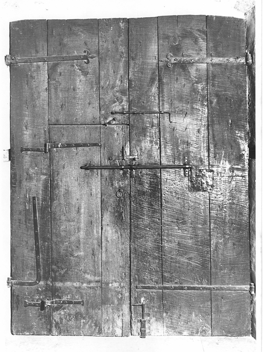 porta, opera isolata - bottega lombarda (sec. XV)