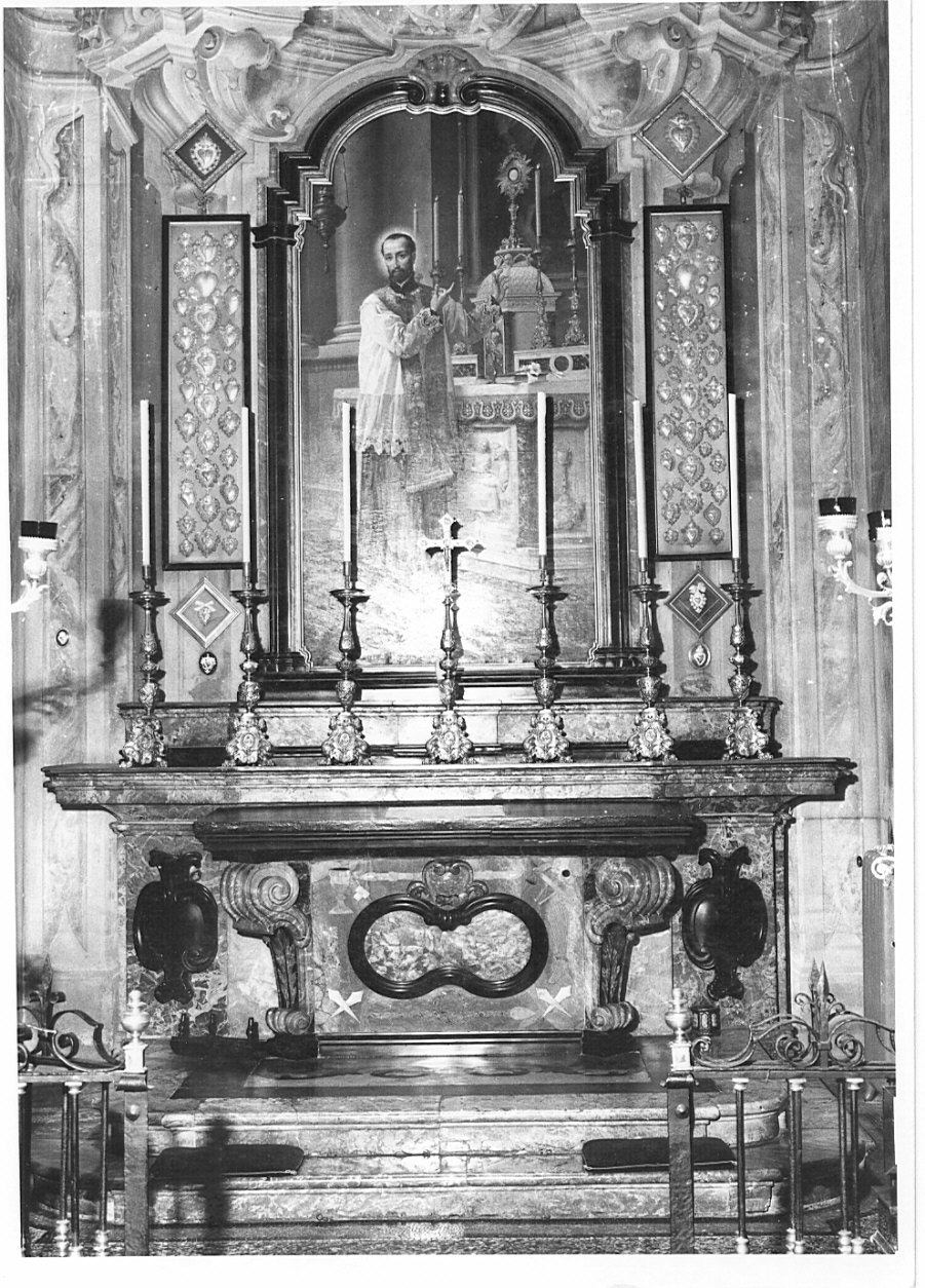 altare, complesso decorativo di Moretti Gaetano (sec. XIX)