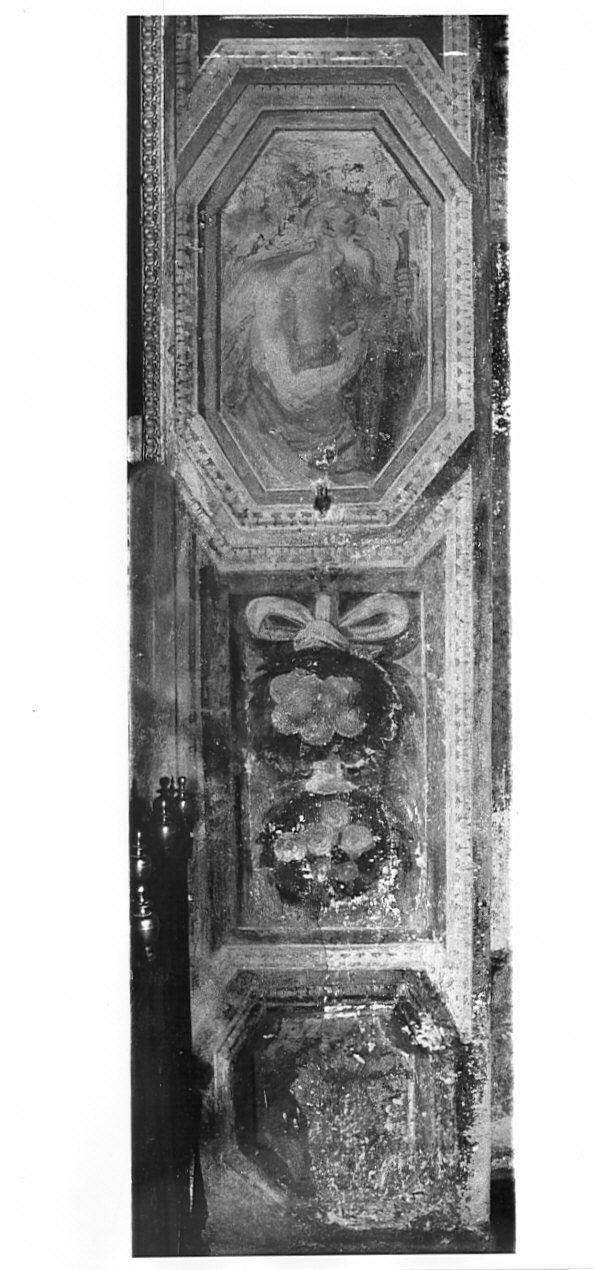 motivo decorativo/ San Gerolamo (decorazione pittorica, opera isolata) di Trotti Giovanni Battista detto Malosso (attribuito) (sec. XVI)