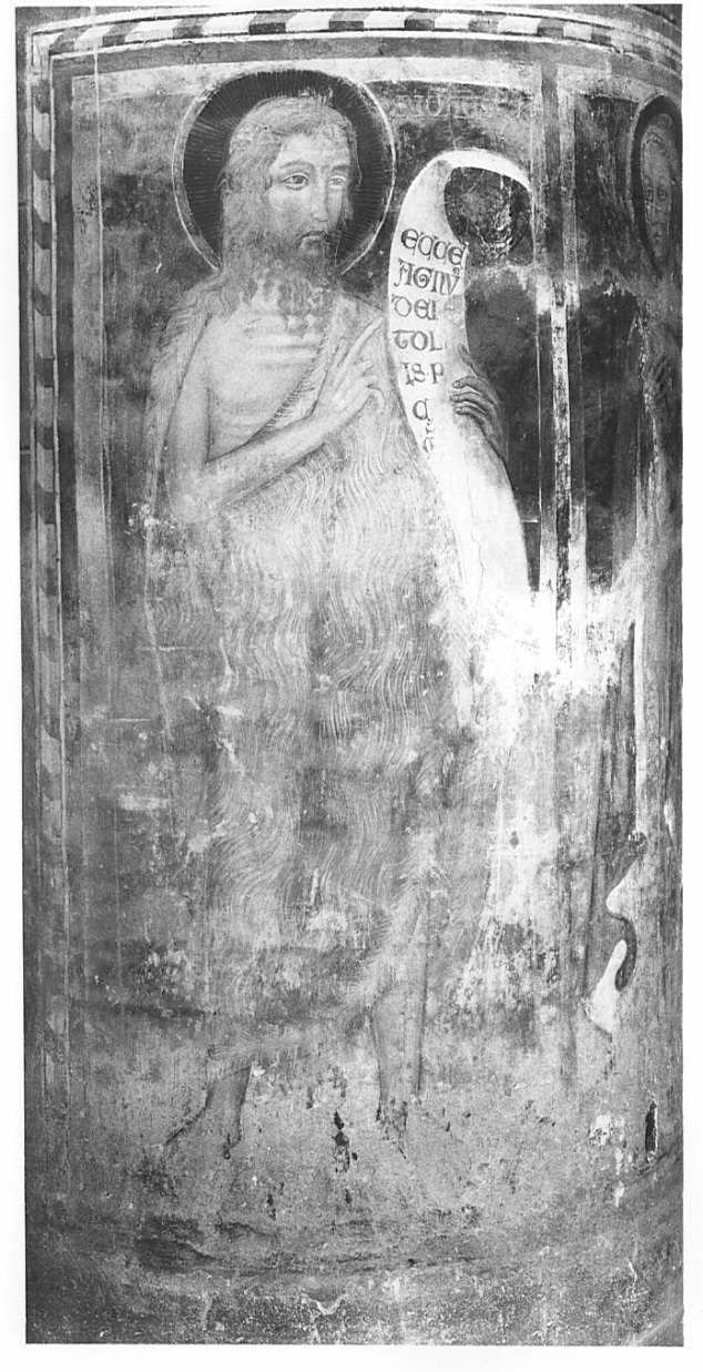San Giovanni Battista (dipinto, opera isolata) di Antonio da Lodi (attribuito) (sec. XIV)
