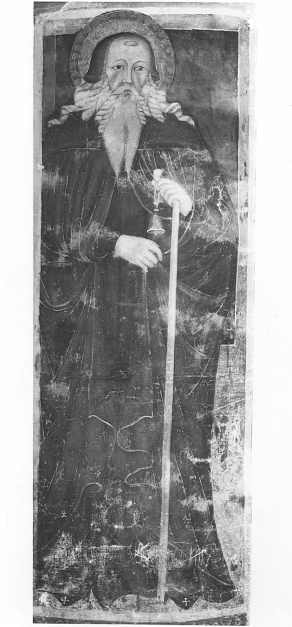 Sant'Antonio Abate (dipinto, opera isolata) - ambito italiano (metà sec. XV)