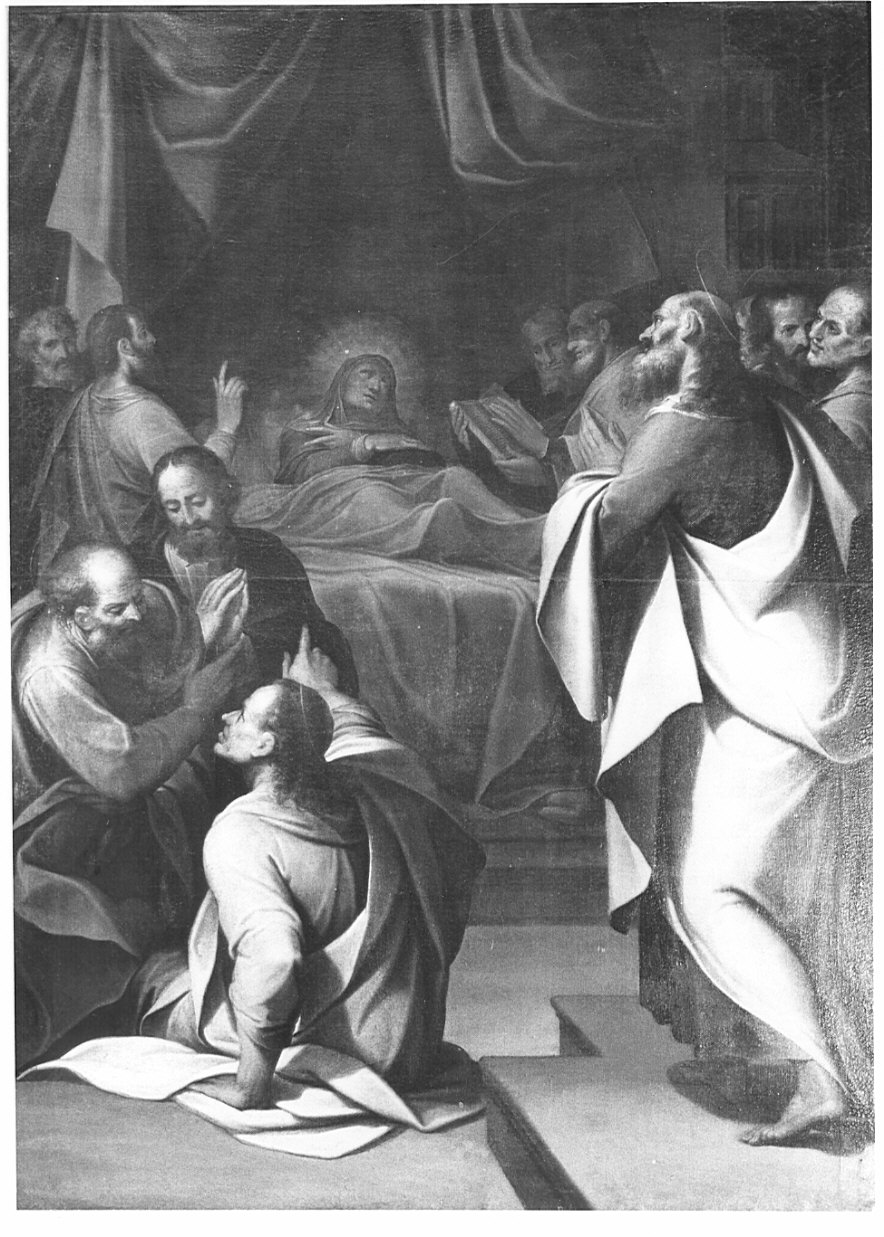 transito della Madonna (dipinto, opera isolata) di Procaccini Camillo (attribuito) (sec. XVII)