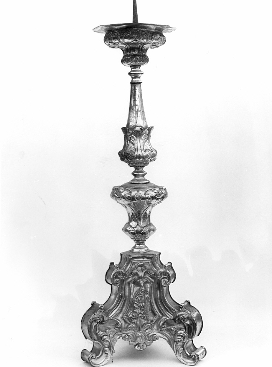 candeliere, serie - bottega lombarda (sec. XVIII)