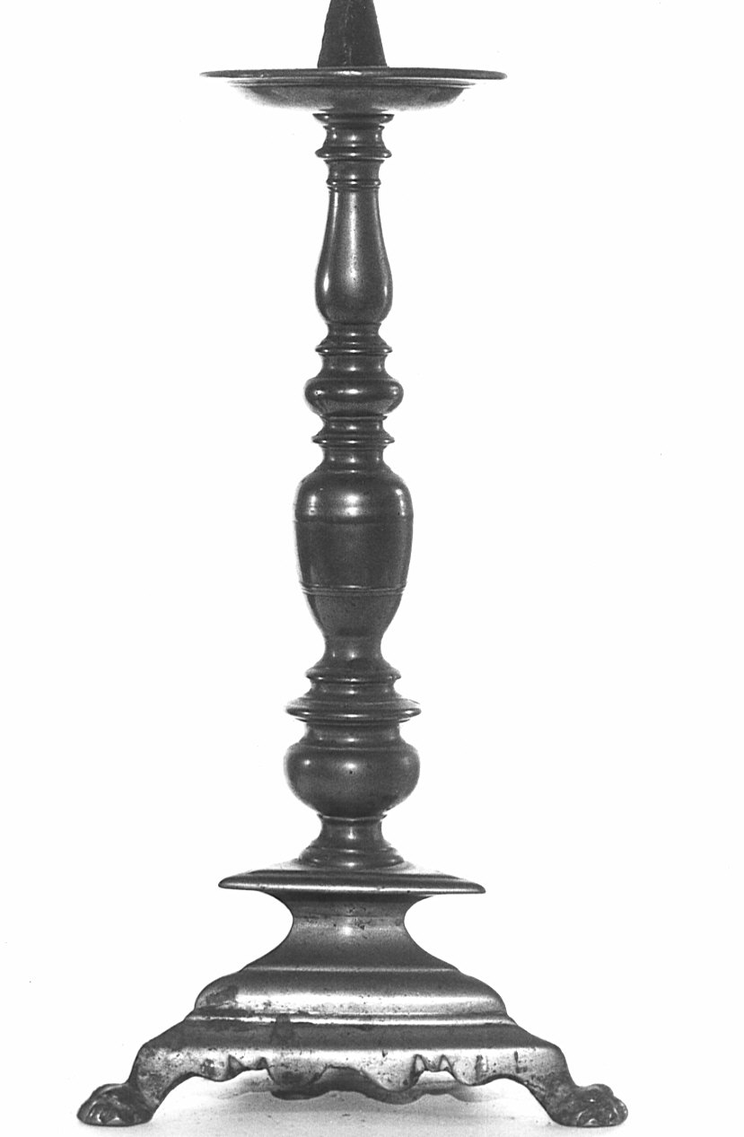 candeliere, coppia - bottega lombarda (sec. XVII)