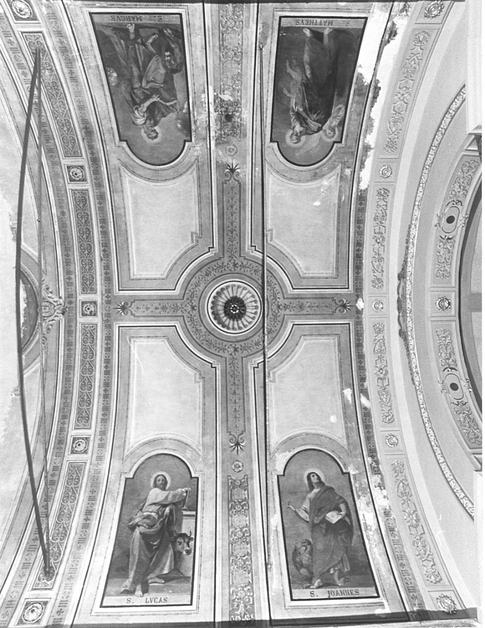 evangelisti (dipinto, elemento d'insieme) di Rivetta Romeo (sec. XX)