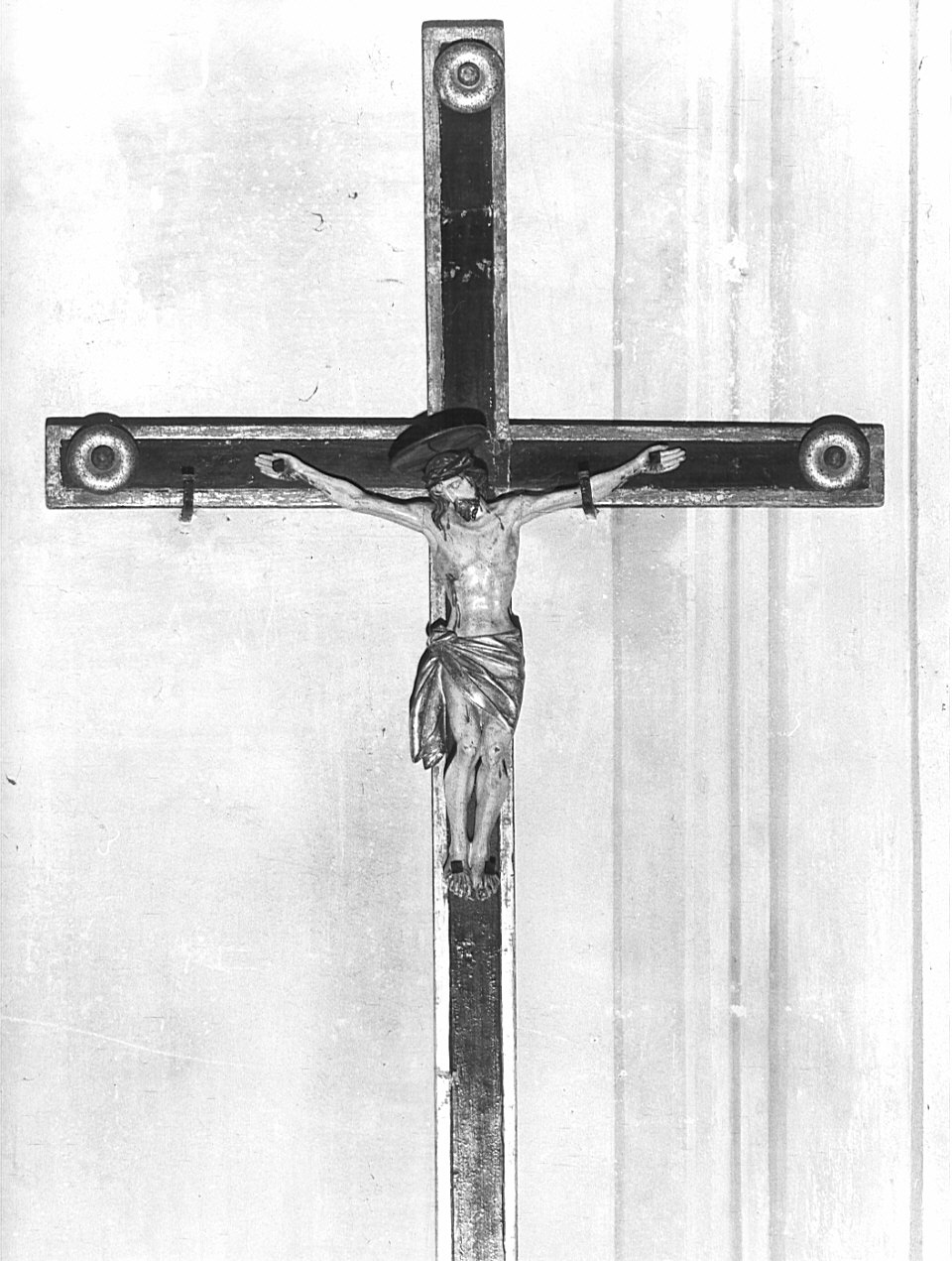 croce processionale, opera isolata - bottega lombarda (sec. XVII)