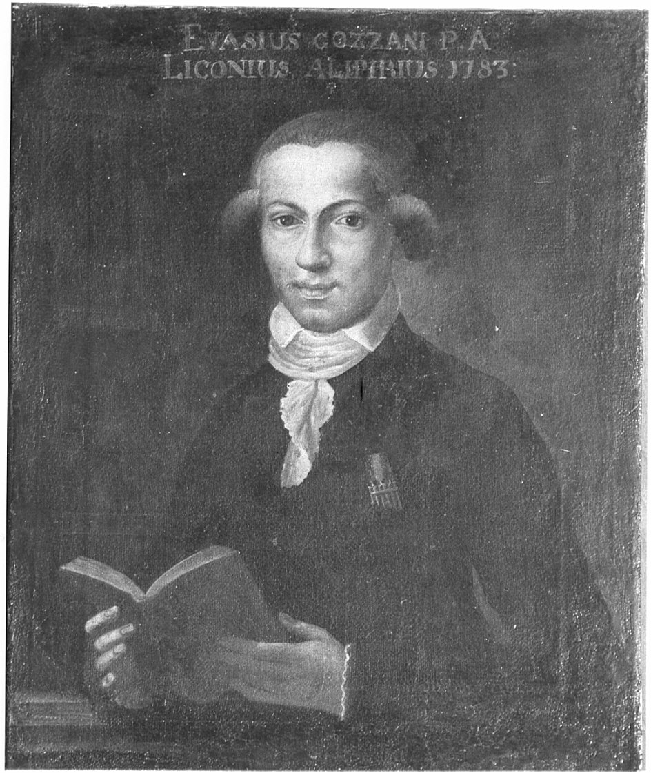Ritratto di Evasio Gozzani (dipinto, elemento d'insieme) - ambito lombardo (sec. XVIII)