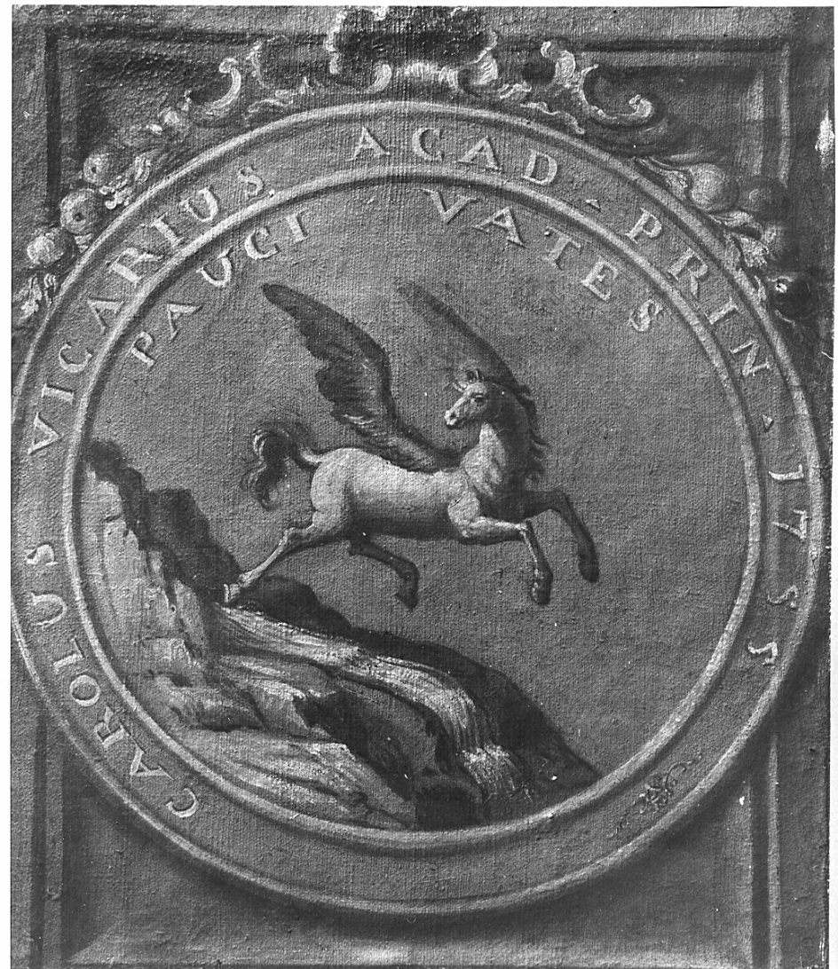 Pegaso (dipinto, opera isolata) - ambito lombardo (sec. XVIII)