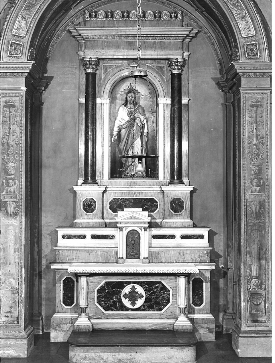 altare, opera isolata - bottega lombarda (fine sec. XIX)