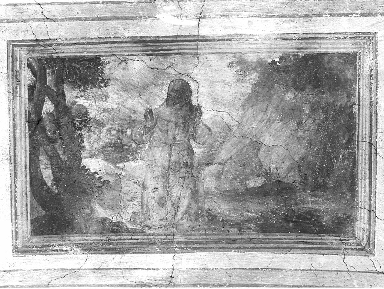 frate (dipinto, elemento d'insieme) - ambito lombardo (seconda metà sec. XVII)