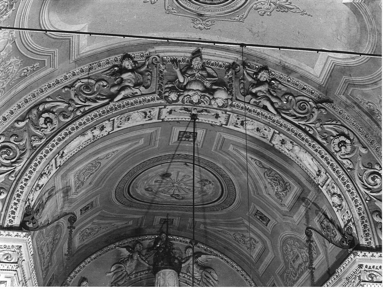 decorazione plastica, complesso decorativo - bottega lombarda (fine sec. XVIII)