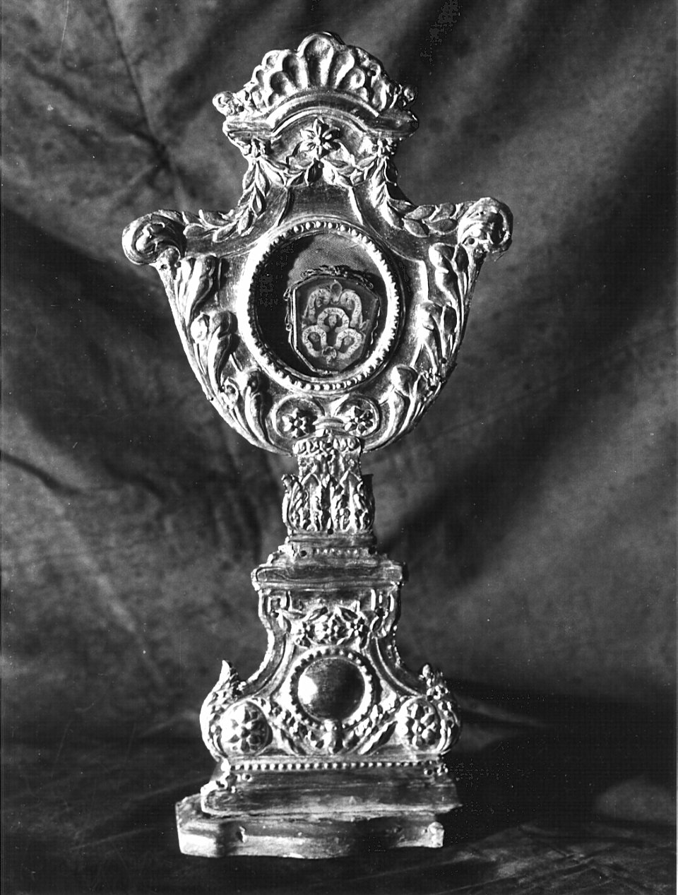 reliquiario - a ostensorio, opera isolata - bottega lombarda (fine sec. XVIII)