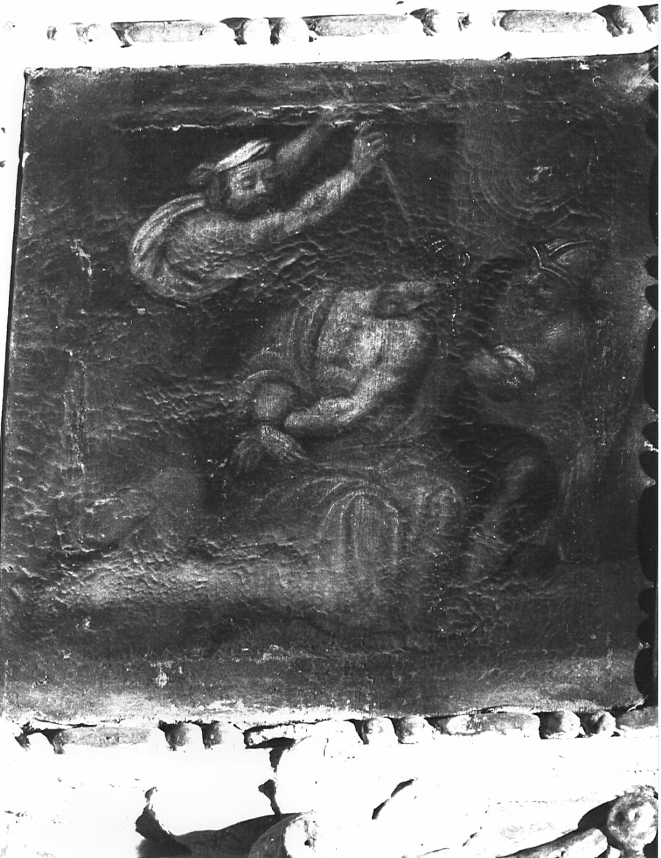 incoronazione di spine (dipinto, elemento d'insieme) - ambito lombardo (seconda metà sec. XVII)