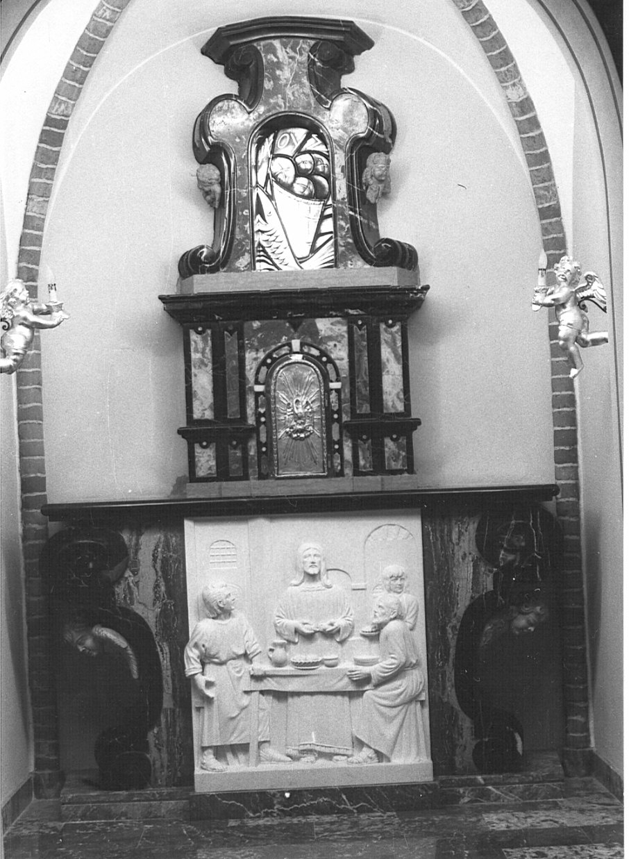 altare, opera isolata - bottega lombarda (sec. XVIII, sec. XX)