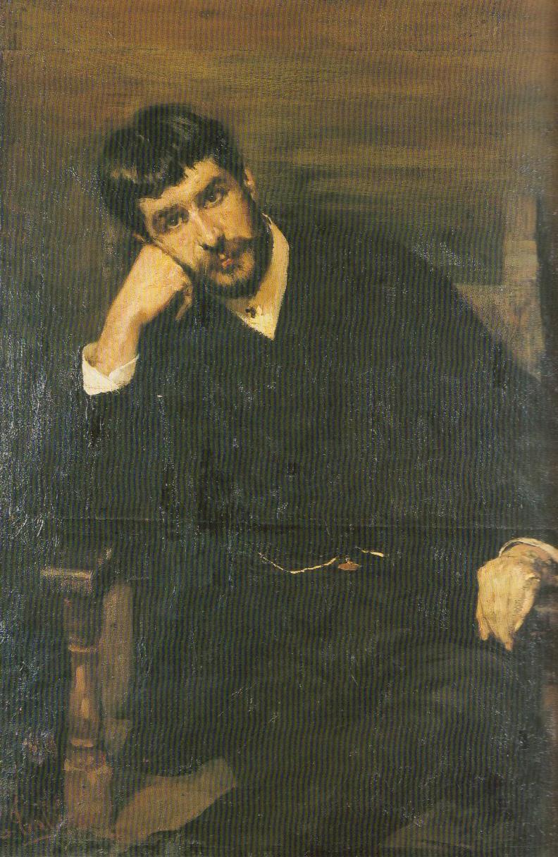 Ritratto di Luigi Bernasconi, ritratto d'uomo (dipinto, opera isolata) di Tallone Cesare (sec. XIX)