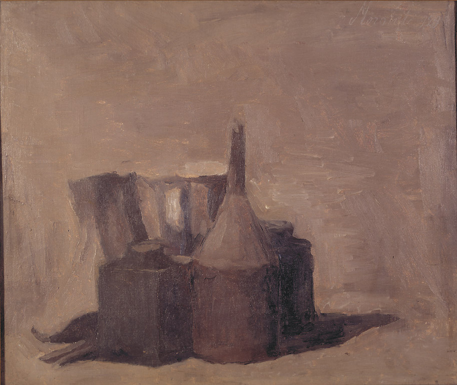 Natura morta, natura morta (dipinto, opera isolata) di Morandi Giorgio (sec. XX)
