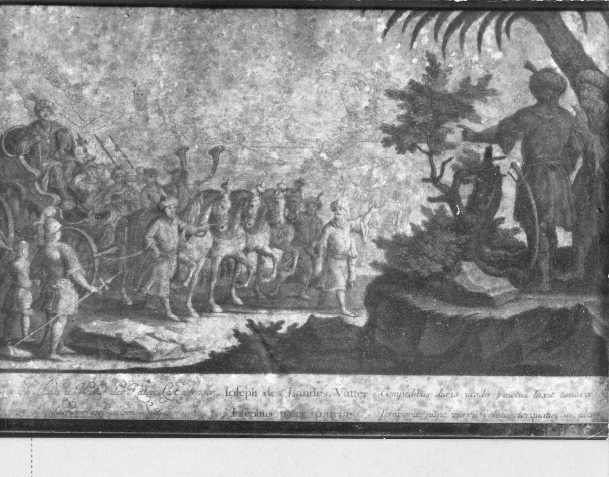 storia di Giuseppe (stampa) di Rugendas Georg Philipp (attribuito) (fine/inizio secc. XVII/ XVIII)