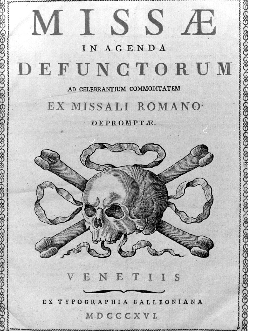 teschio (stampa) - ambito lombardo (sec. XIX)