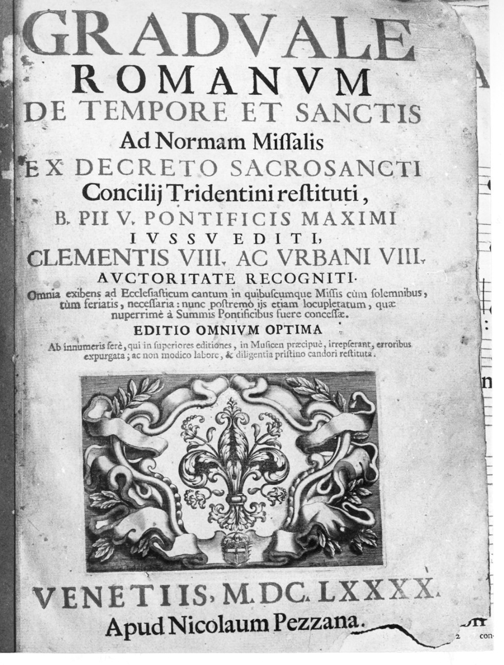 giglio (stampa) di Pezzana Nicola (sec. XVII)