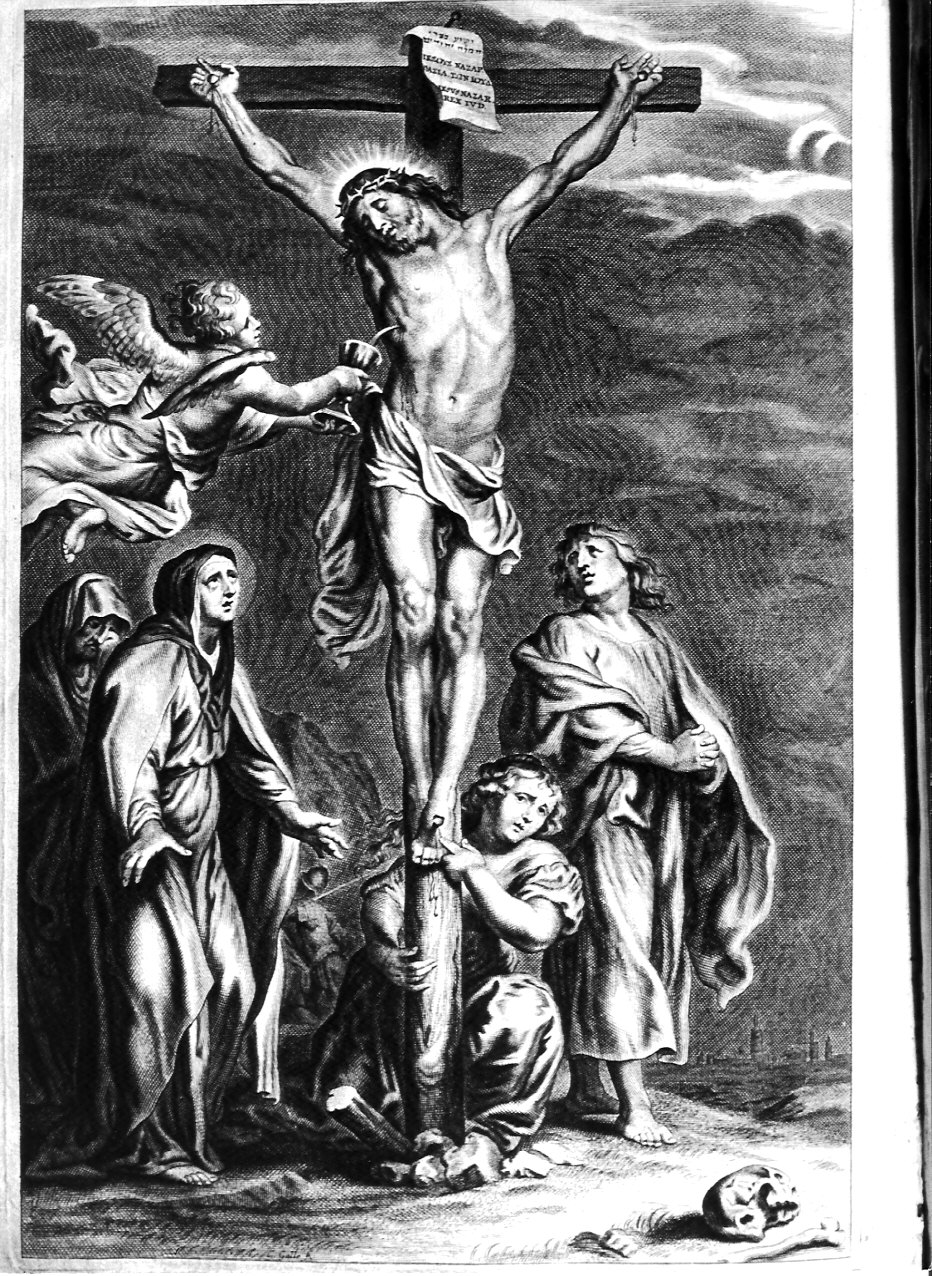 CROCIFISSIONE DI CRISTO v. anche Cristo Crocifisso (stampa, elemento d'insieme) di Galle Cornelis il Giovane (attribuito) (sec. XVII)