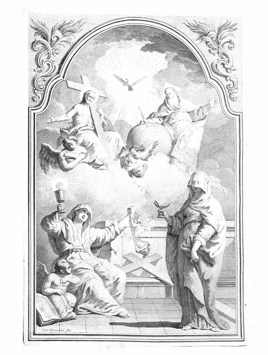 Trinità (stampa) di Orsolini Carlo (sec. XIX)