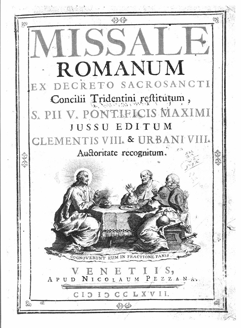 cena in Emmaus (stampa, elemento d'insieme) - ambito veneto (sec. XVIII)